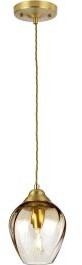 Quintessentiale Quintessentiale Tiber QN-TIBER-P-AMBER lampa wisząca 1x60W/E27 QN-TIBER-P-AMBER