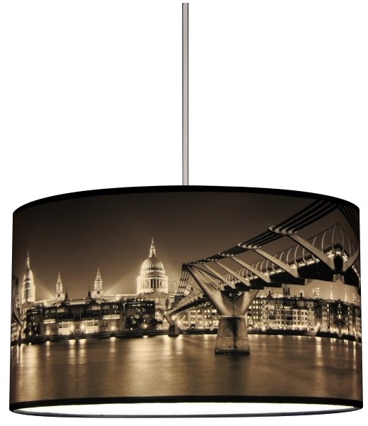 Lampdar Lampa wisząca CITY 1xE27/60W/230V