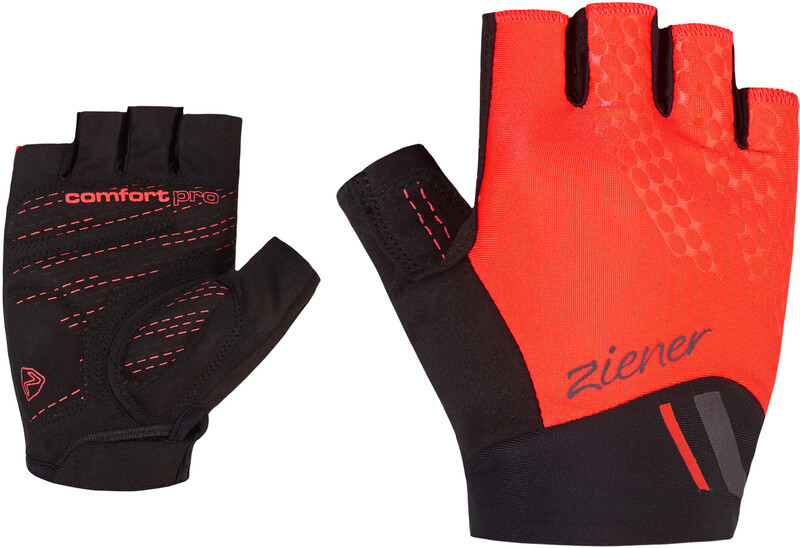 Ziener Caitilin Bike Gloves Women, pomarańczowy/czarny 6 2022 Rękawiczki szosowe 988112-747-6
