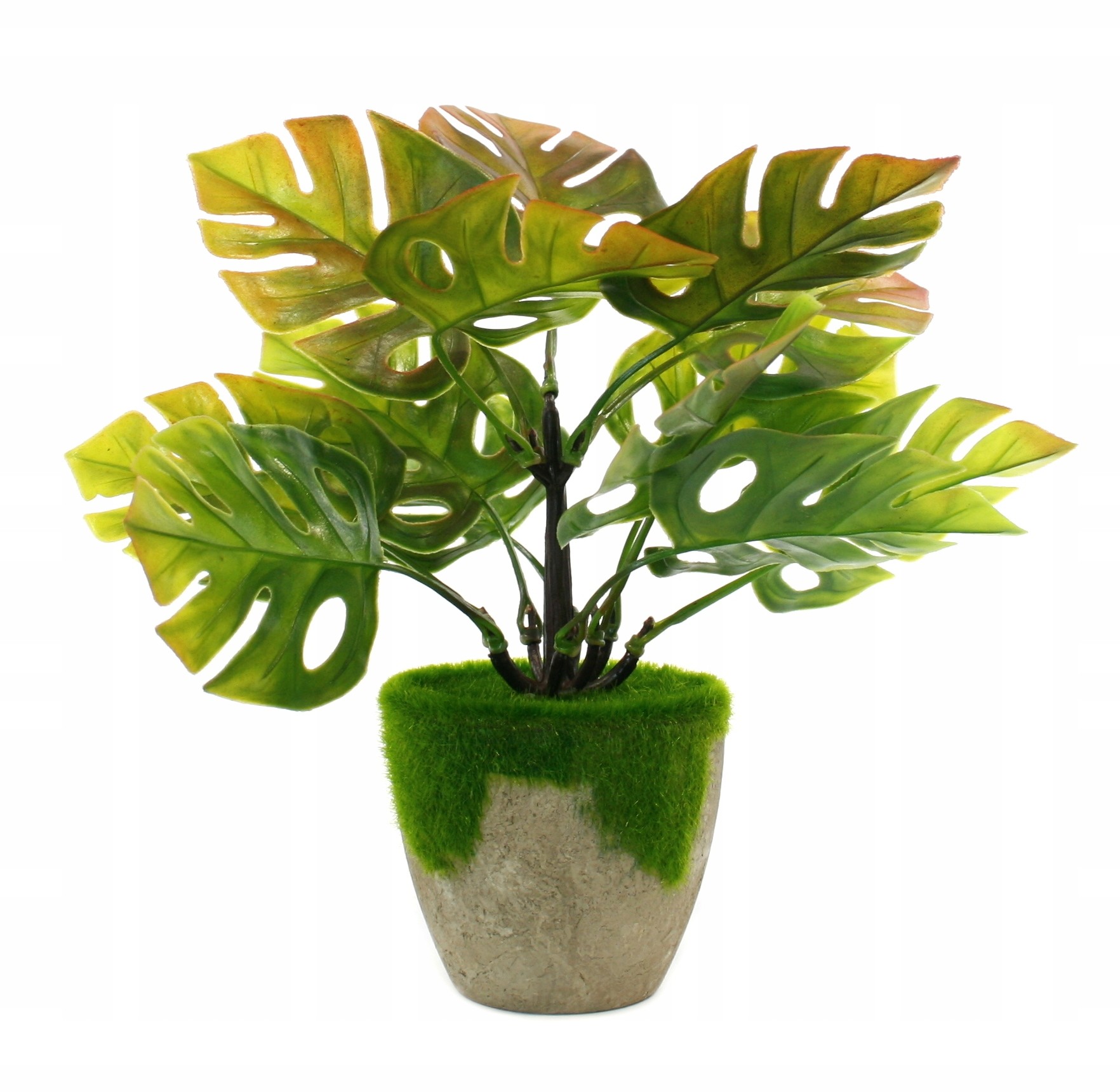 Sztuczne Kwiaty W Doniczce Monstera 25cm