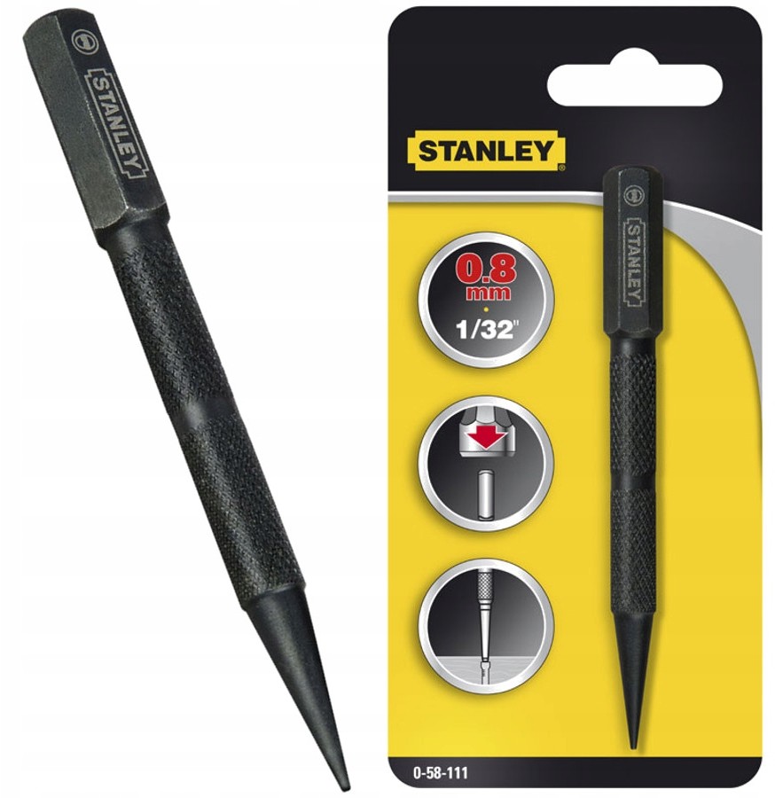 Stanley 58-111 Precyzyjny Wybijak 0,8mm 102mm