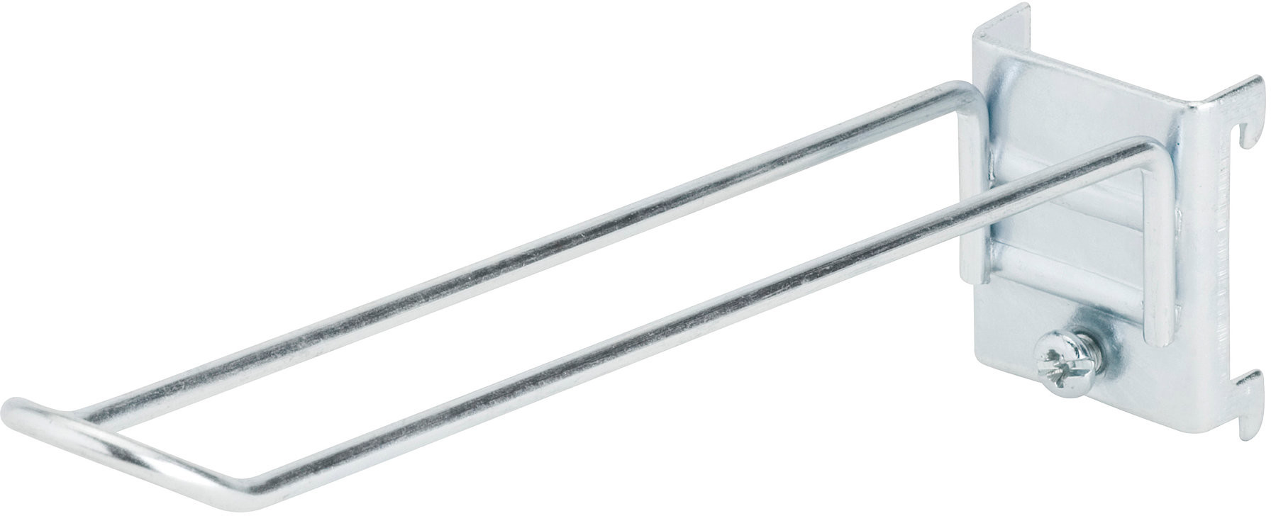 AJ Produkty Podwójne zamknięte 170x30mm haki do paneli narzędziowych