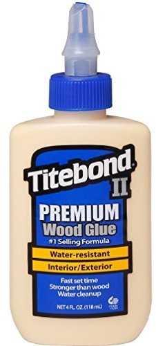 Titebond Tite Bond II Premium klej do drewna, powłoka klej do drewna do profesjonalnego użytkowania, rozmiar: 118 ML, 1 sztuki, 500  2 500-2