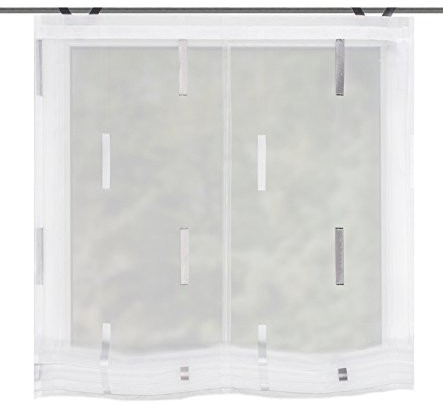 Home Fashion Home pomysły dla domu roleta rzymska Easy-Fix Scherli 130 x 60 cm kamienia 069834-0760 130 X 60 CM