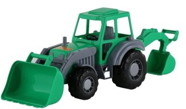 POLESIE Poland Altaj traktor-koparka