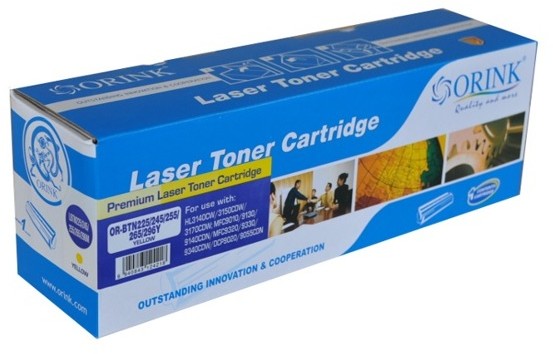 Orink Toner TN245Y do drukarek Brother DCP9020 / HL3140CW / HL3150 | Yellow | 2200str. LBTN225/245/255/265/285/296Y OR orink_TN245Y OR