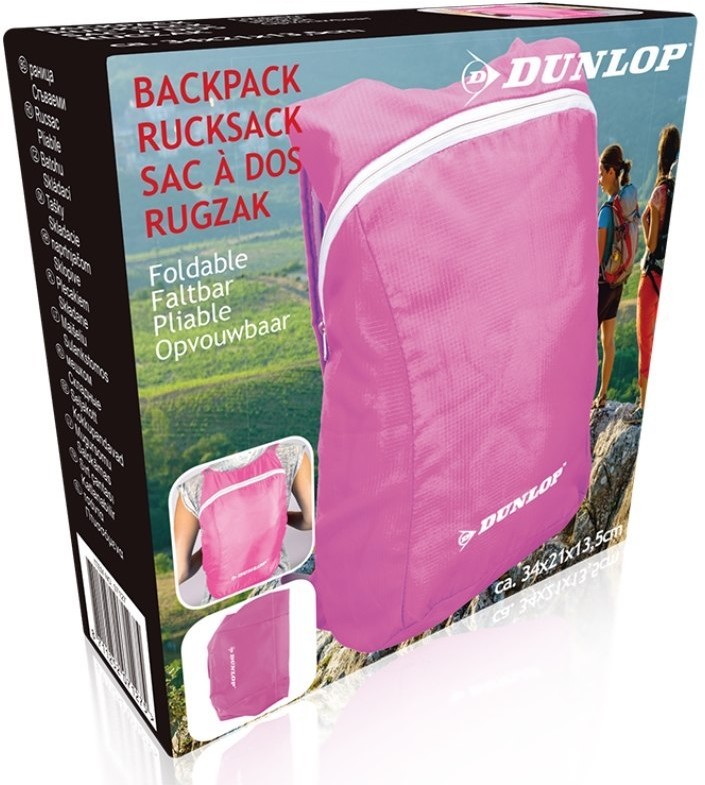 Dunlop Pokrowiec peleryna na plecak (Różowy) 8711252071275PINK