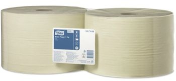 Tork Czyściwo w dużej roli Universal 310 żólte 1w makulatura długość roli 1000 m 127103