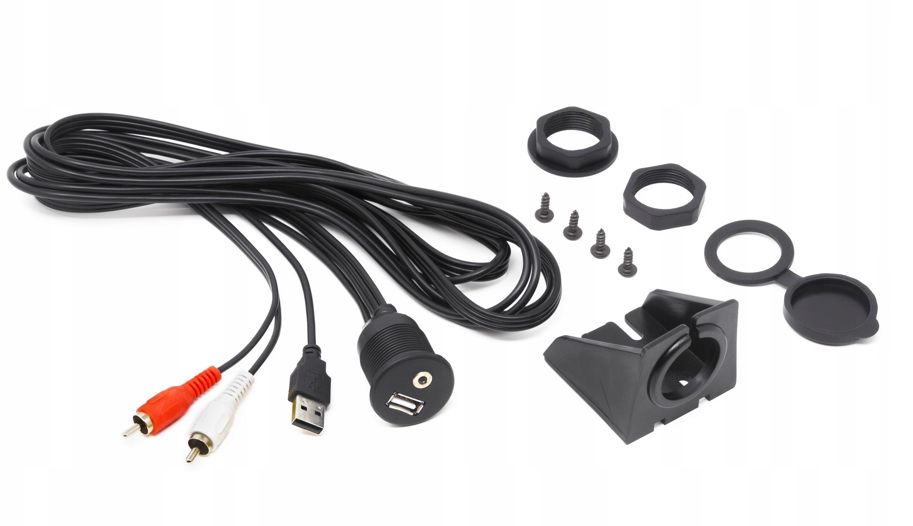 . Hertz Hma Marine wodoodporny przedłużacz Usb Aux