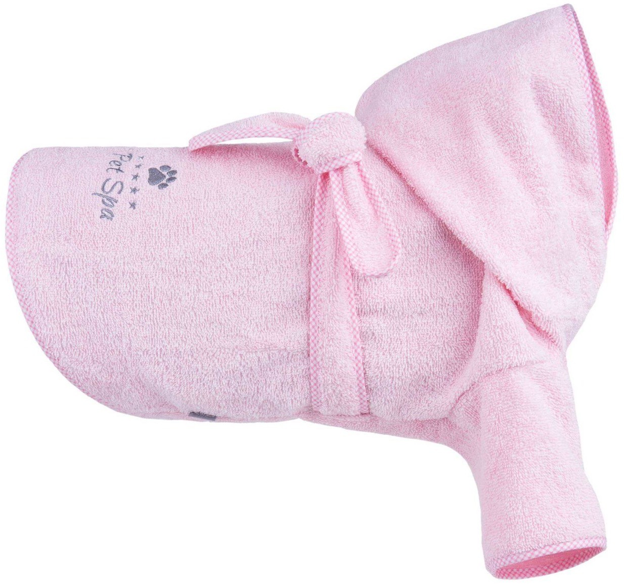Ami Play Szlafrok kąpielowy dla psa spa 40cm Różowy