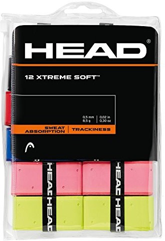 Head Xtreme Soft 12er Mixed over Grip, wielokolorowa, One Size 285405-MX