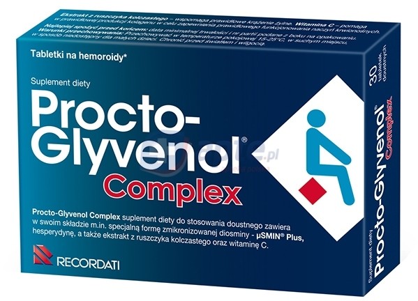 Recordati Procto-Glyvenol Complex x30 tabletek