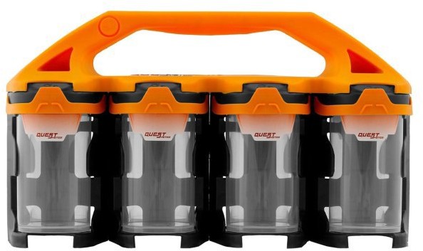 QUEST SYSTEM Organizer Questsystem Q2 x 8 pomarańczowy