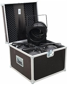 Roadinger ROADINGER Flightcase 4x PAR-64 Spot krótki 31000800