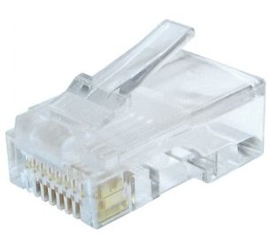 Gembird Wtyk sieciowy 8P8C kable sieciowe drut kat6 LC-8P8C-002/100