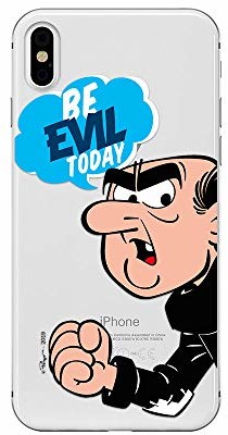 ERT GROUP Oryginalne i oficjalnie licencjonowane etui na telefon komórkowy The Smurfs do iPhone XS MAX, smerf, etui, etui, etui z tworzywa sztucznego TPU i silikonu chroni przed uderzeniami i zarysowaniami PPCSMURFS2943