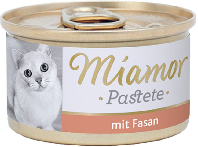 Miamor Katzenzarte Fleischpastete pasztet mięsny smak bażant 85g