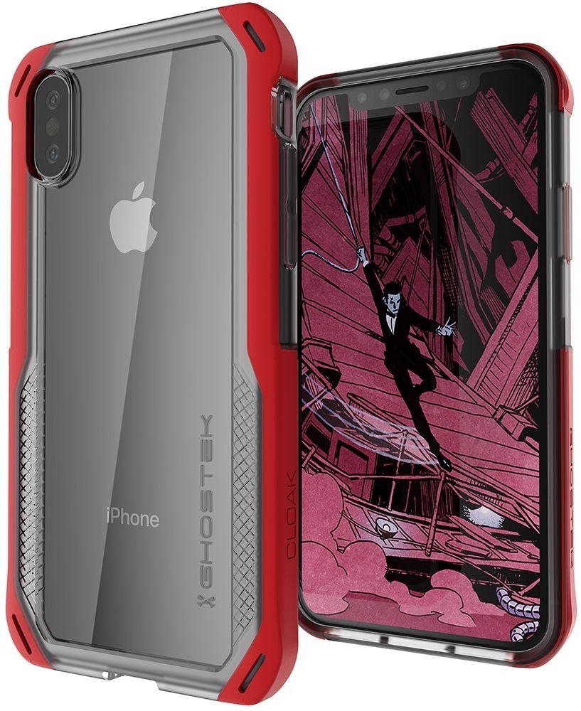 Ghostek Etui Ghostek Cloak4 iPhone XS/X 5.8 Red GHO095RED