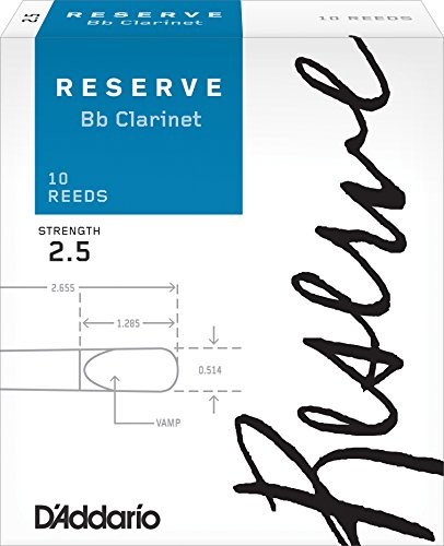 D'Addario Reserve liście zapewnia BB klarnet (böhm) (10 sztuk) DCR1025
