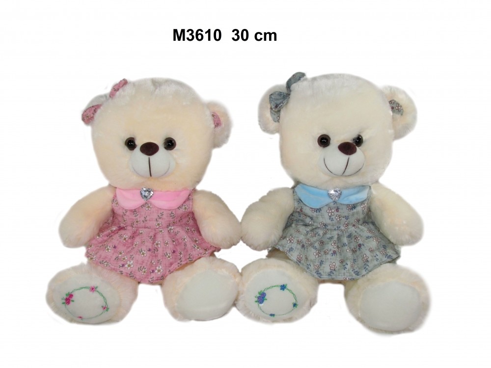 Sun-day Pluszak Miś 30cm Sa W Sukience M3610