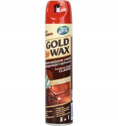 Gold Wax Spray do mebli 300ml classic