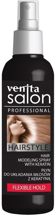 Venita Salon Professional Hairstyle płyn do układania włosów z keratyną Flexible Hold 130ml
