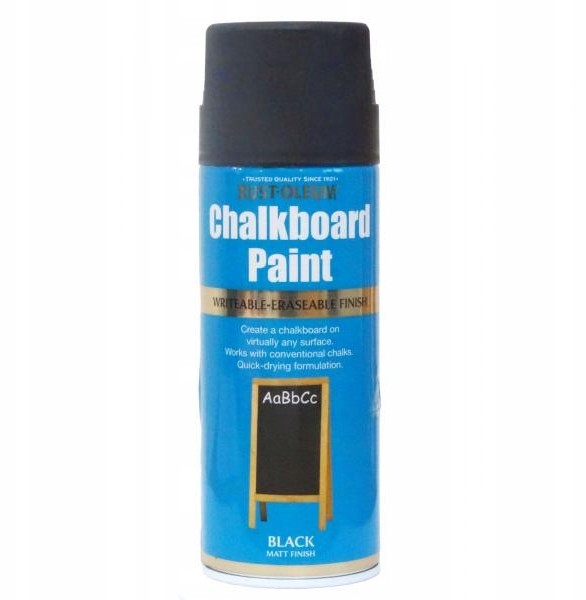 Farba tablicowa w sprayu Chalkboard czarna 400ml