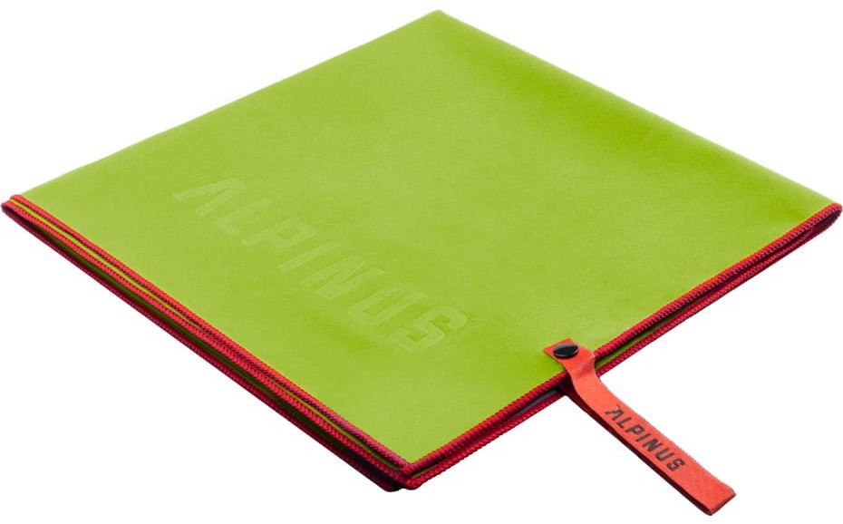 Alpinus Ręcznik szybkoschnący z mikrofibry Alpinus Canoa 50x100cm zielony