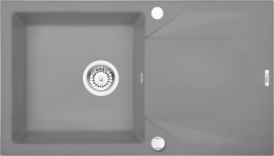 Deante ZQJ S113 ZQJ S113 ZLEW EVORA SZARY METALIK GRANIT 1K Z/O 780x440x180