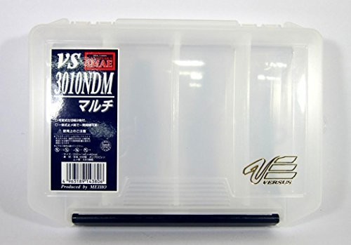 meiho Tackle Box VS 3010 NDM 205 X 145 X 40 MM CLEAR (3806) 43211-2193