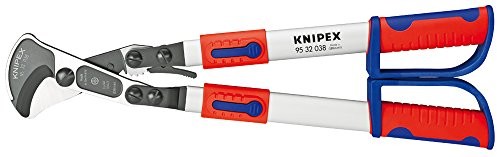 Knipex 95 32 038 nożyce do metalu (zasada) z teleskop udek zapadkowy z wieloelementowym obudowom marki 570 MM 95 32 038