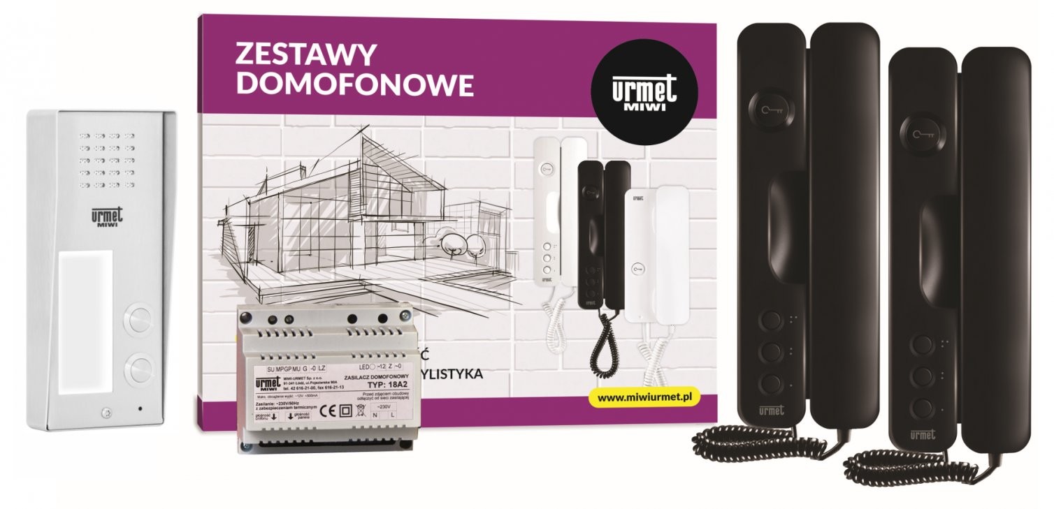 Euratech Zestaw Domofonowy Miwi Urmet 6025/442-N
