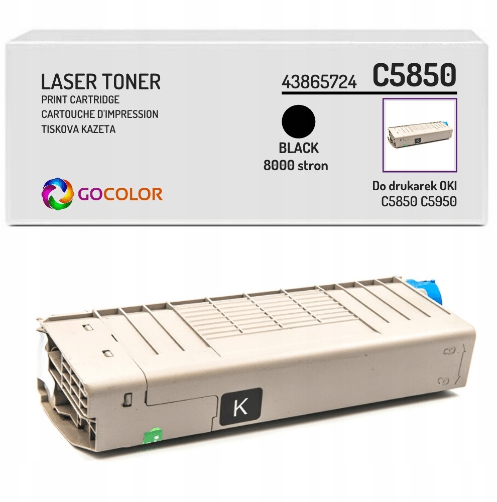 Toner do Oki MC560n 43865724 Black