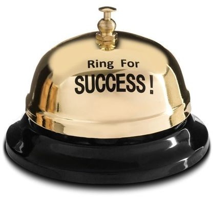 Gadget Master Biurkowy dzwonek na SUKCES (Ring for SUCCESS!)