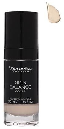 Pierre Rene Professional Skin Balance Cover Fluid Foundation wodoodporny podkład kryjący 21 Porcelain 30ml 59441-uniw