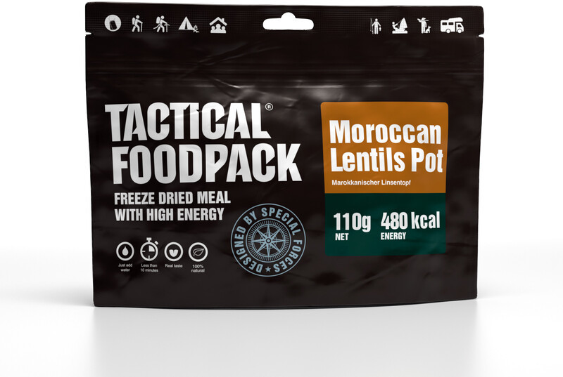 Tactical foodpack Tactical Foodpack Freeze Dried Meal 110g, Moroccan Lentils Pot 2021 Żywność liofilizowana