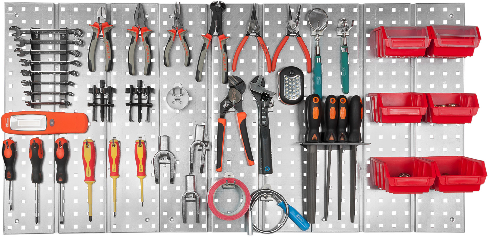 Metalowa Tablica Ścianka Narzędziowa Warsztatowa