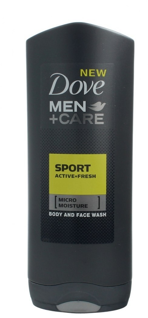 Dove UNILEVER Men+Care Żel do mycia twarzy i ciała Sport Active+Fresh 400ml 100787