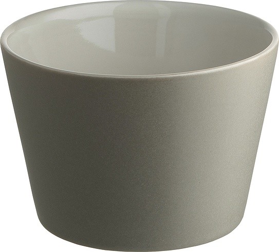 Alessi Kubek Tonale 9,5 cm jasnoszary DC03/78 LG