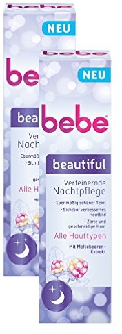 Bebe Lampka nocna pielęgnacji/BEBE Beautiful chcesz rozdrobnić wilgoć darowizny nocne kremowy z moroszki ekstrakt z firmy do wszystkich typów skóry/2 X 50 ML 11555