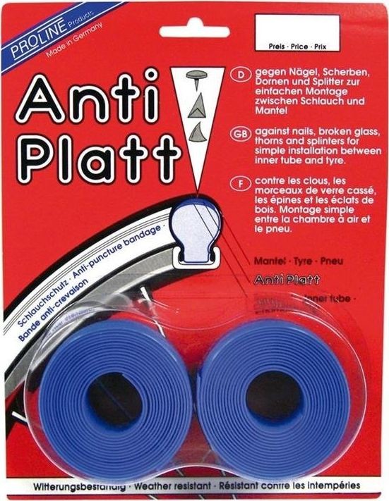 Proline Wkładka antyprzebiciowa Anti-Platt do opon 28 32/35-622 niebieska 31 mm para uniwersalny 10422-uniw
