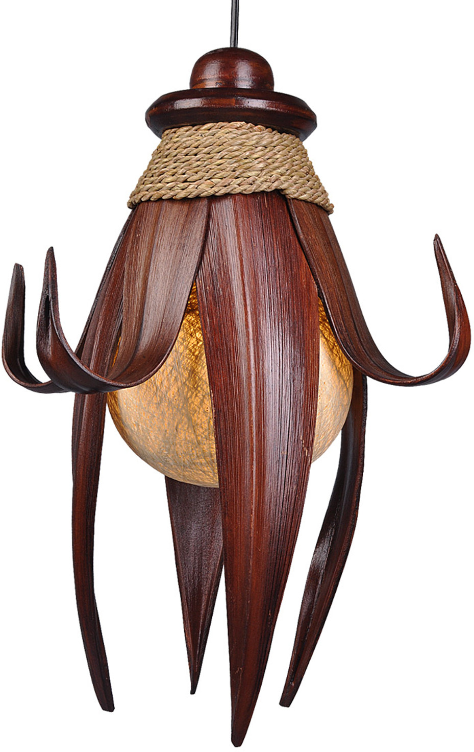 Woru Egzotyczna lampa wisząca Karima