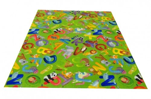 DYWAN DZIECIĘCY LITERY KOLOROWE 150x200 POD WYMIAR 575C-54145