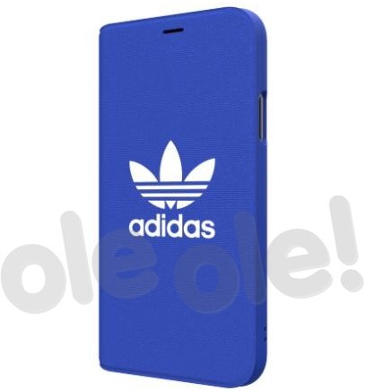 Adidas Booklet Case Adicolor SS18 iPhone X niebieski CJ6202