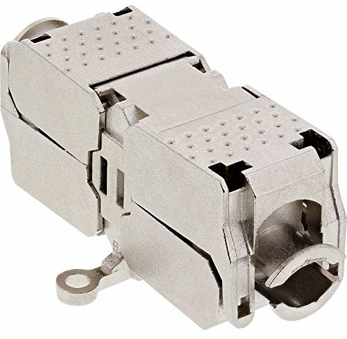 InLine 69992 °C wire connector Cat.6 A z techniką LSA, ekranowany Czarny 69992C