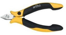 Wiha Szczypce boczne Wiha 33521 115 mm DIN ISO 9654 64 HRC stal węglowa Professional ESD Z 40 3 04