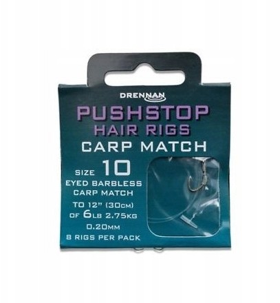Drennan Przypony Pushstop H'rig Carp Match nr 8