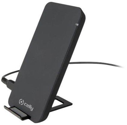 Celly wireless charging stand WLFASTSTANDBK