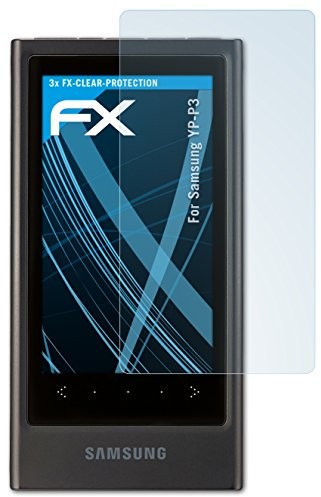 Samsung atFolix atFoliX FX-Clear, YP-P3 folia ochronna na ekran YP-P3, YP-P3, odporna na zarysowania, przezroczysta, 1 sztuka 4050512054110