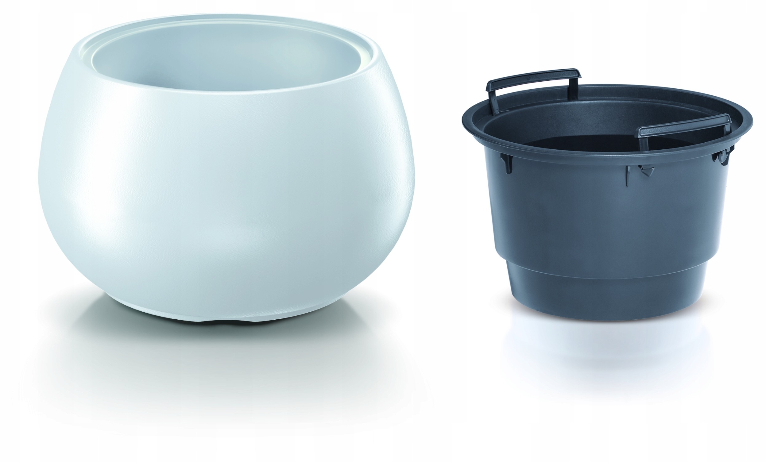 Donica okrągła z wkładem Heos DBHEK400 18l